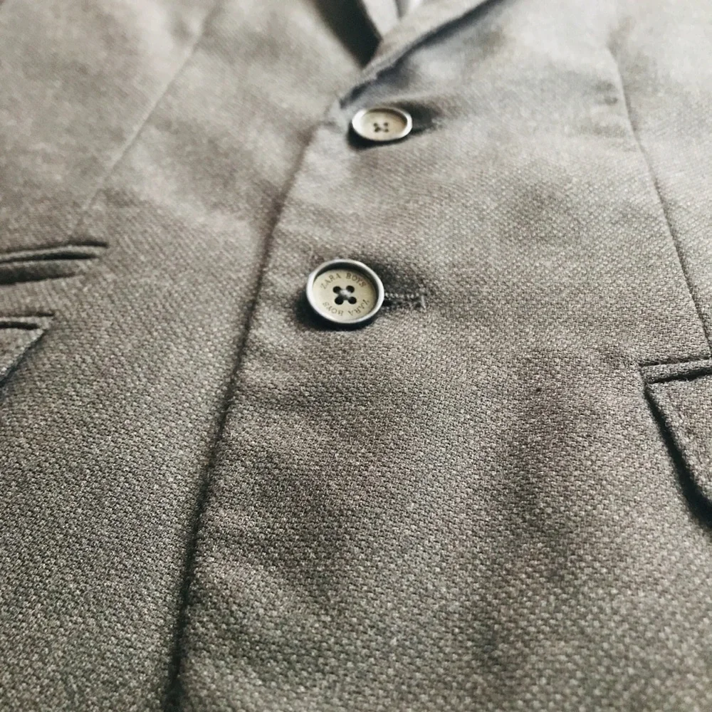 Zara wool kids Blazer - Picture 4 of 11
